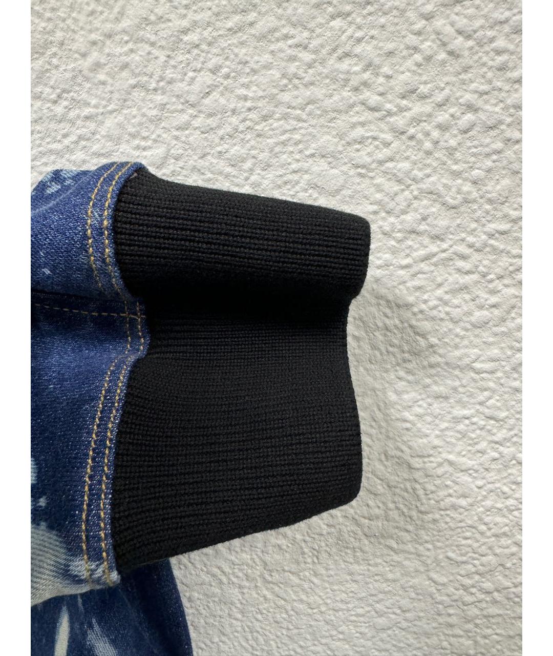 DSQUARED2 Синий хлопковый джемпер / свитер, фото 7