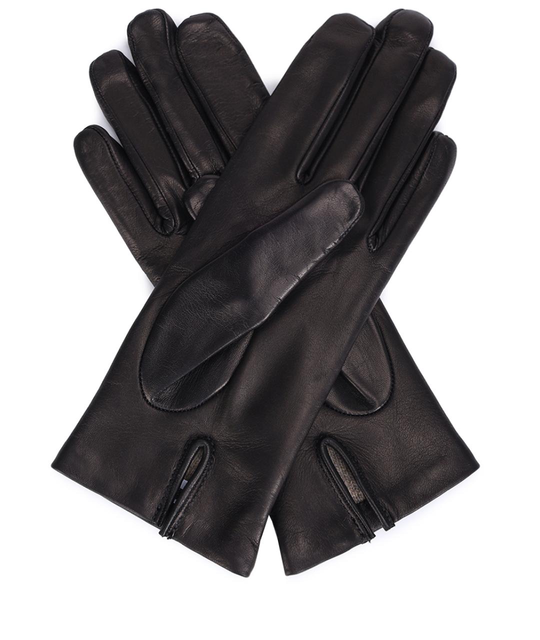 FURLA Черные перчатки, фото 2
