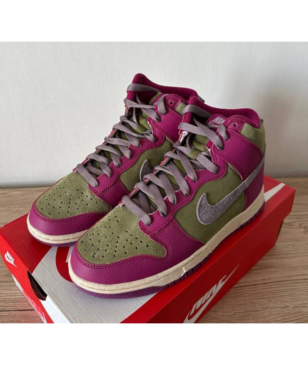 NIKE Мульти замшевые кеды, фото 3