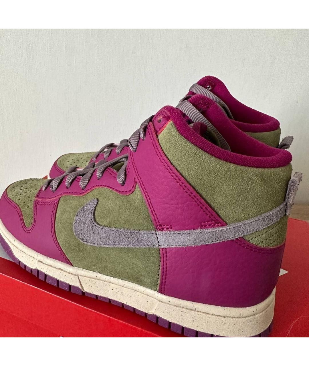 NIKE Мульти замшевые кеды, фото 2