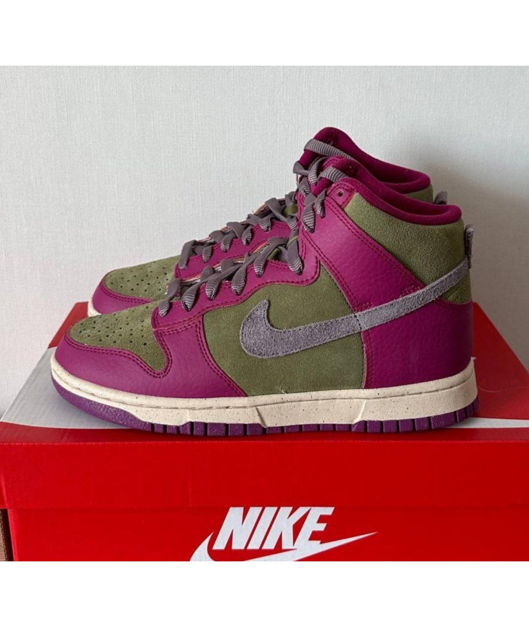 NIKE Мульти замшевые кеды, фото 5