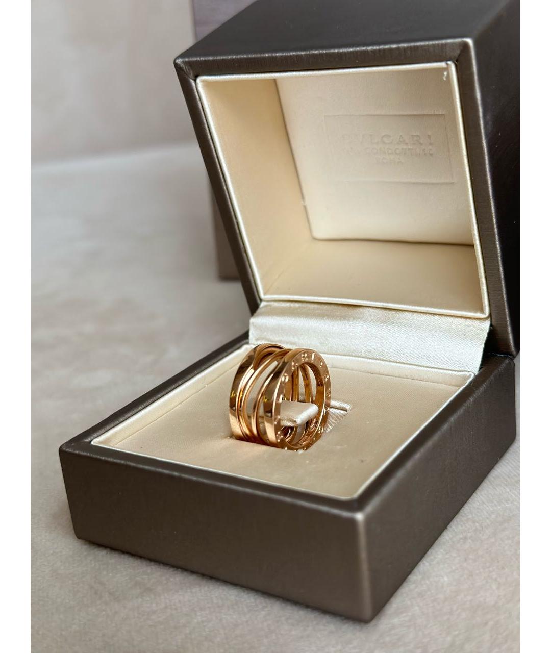 BVLGARI Золотое кольцо из розового золота, фото 9