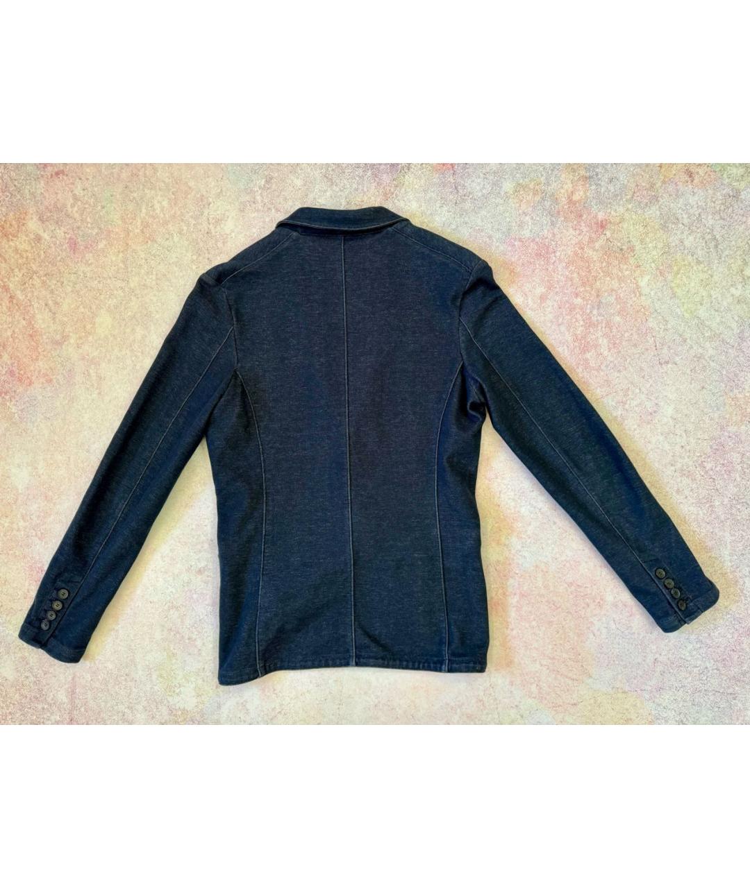 KARL LAGERFELD Темно-синий полиэстеровый жакет/пиджак, фото 2