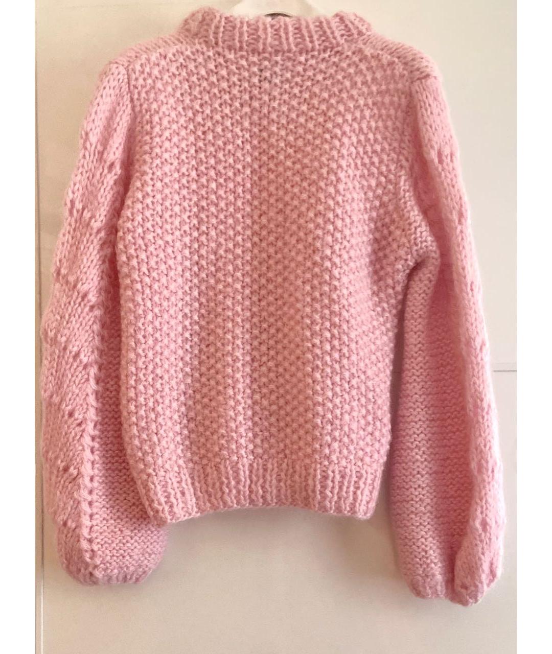 GANNI Розовый джемпер / свитер, фото 3