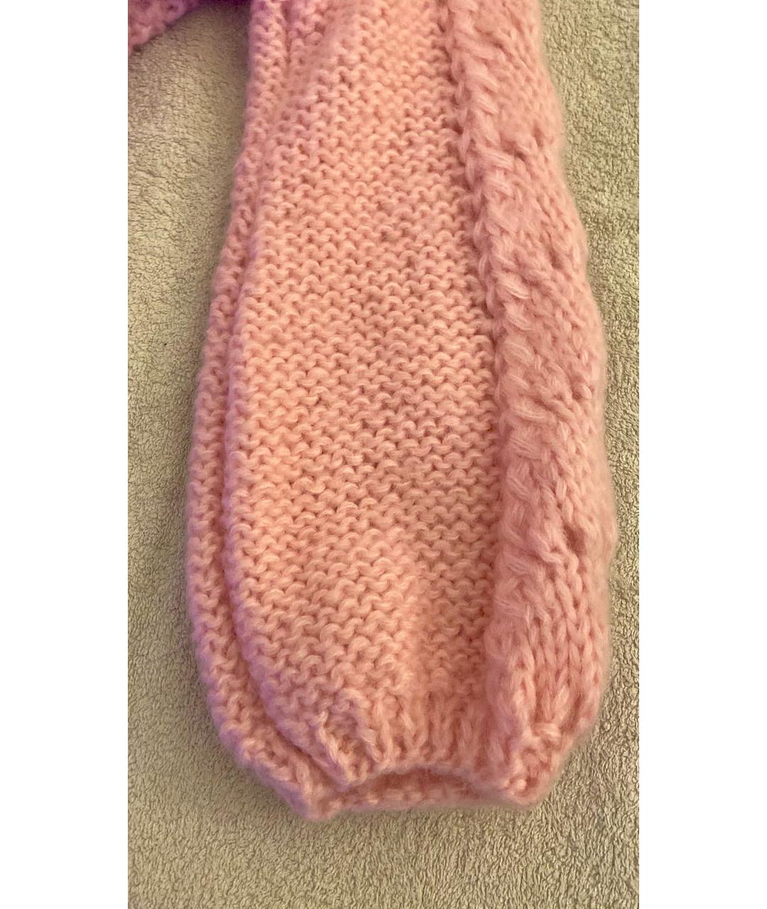 GANNI Розовый джемпер / свитер, фото 6