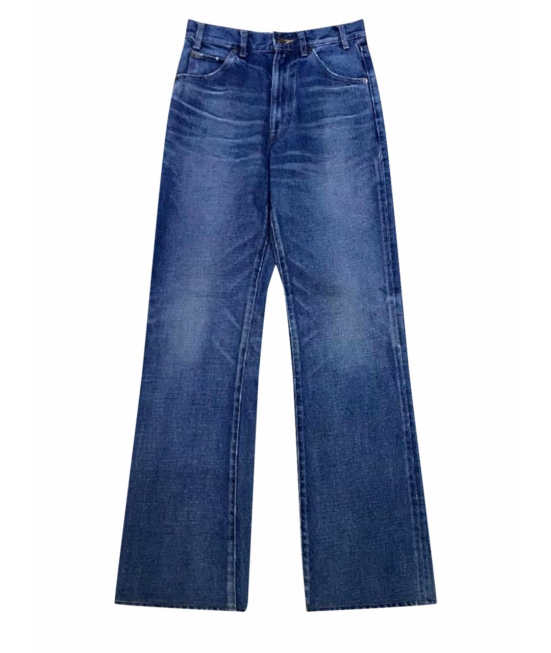 CELINE PRE-OWNED Темно-синие прямые джинсы, фото 1