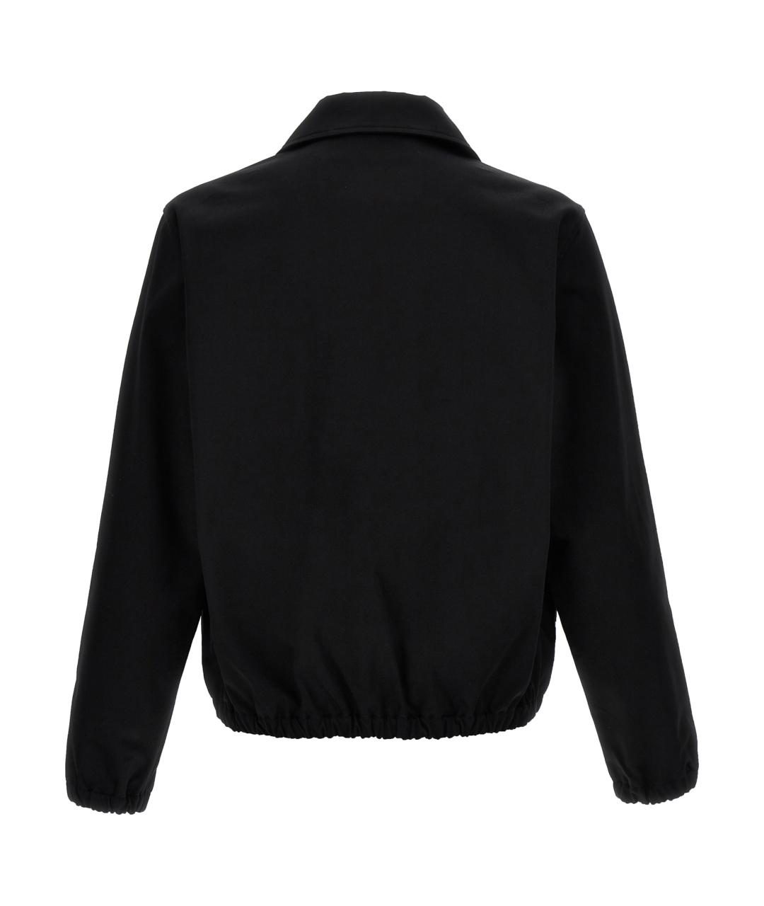 AMI Черная хлопковая куртка, фото 2
