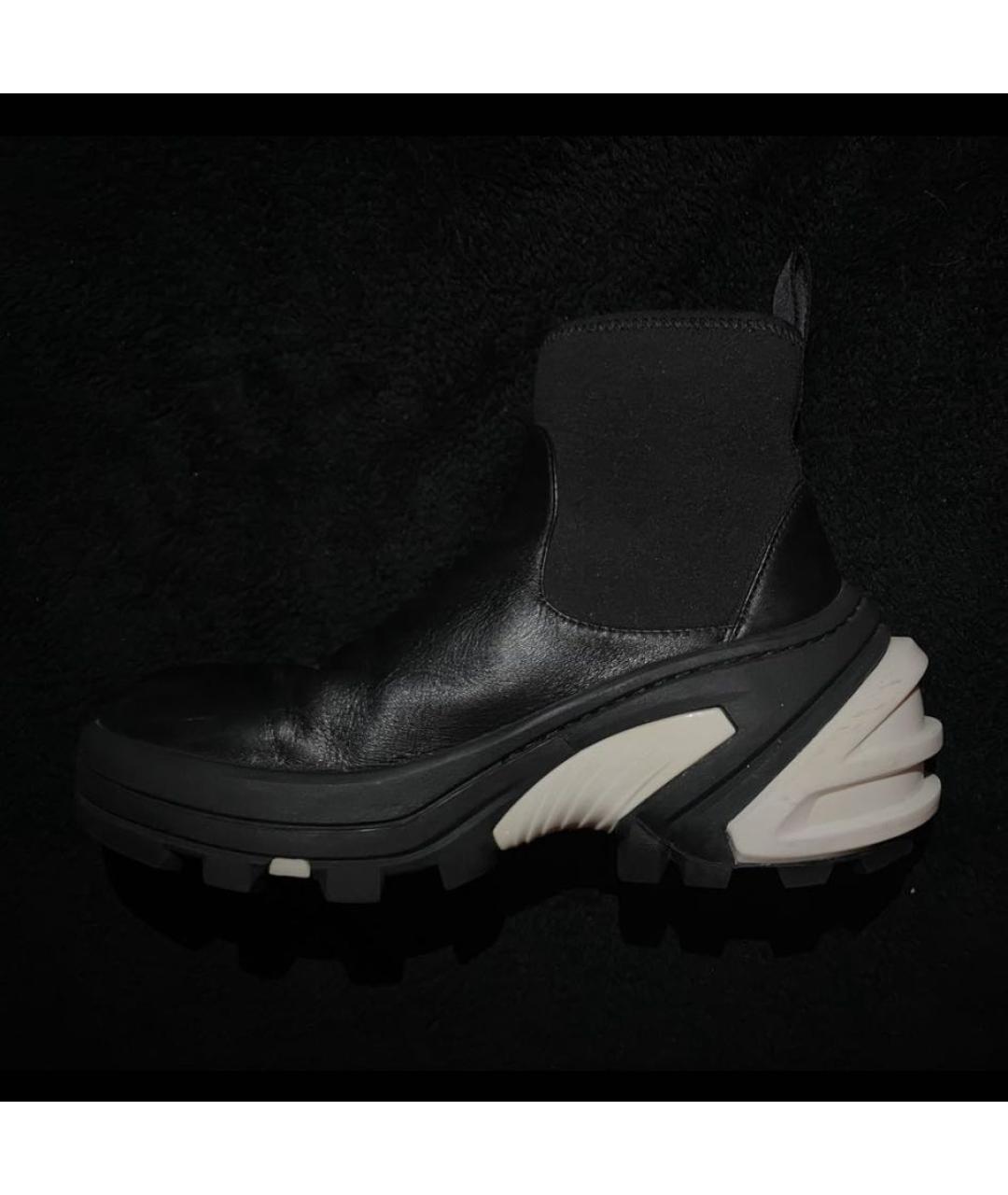 1017 ALYX 9SM Черные кожаные ботинки, фото 8