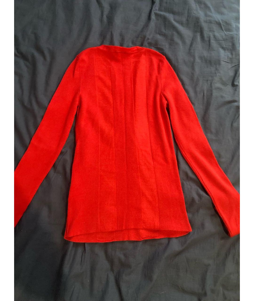 GIORGIO ARMANI Красный джемпер / свитер, фото 2