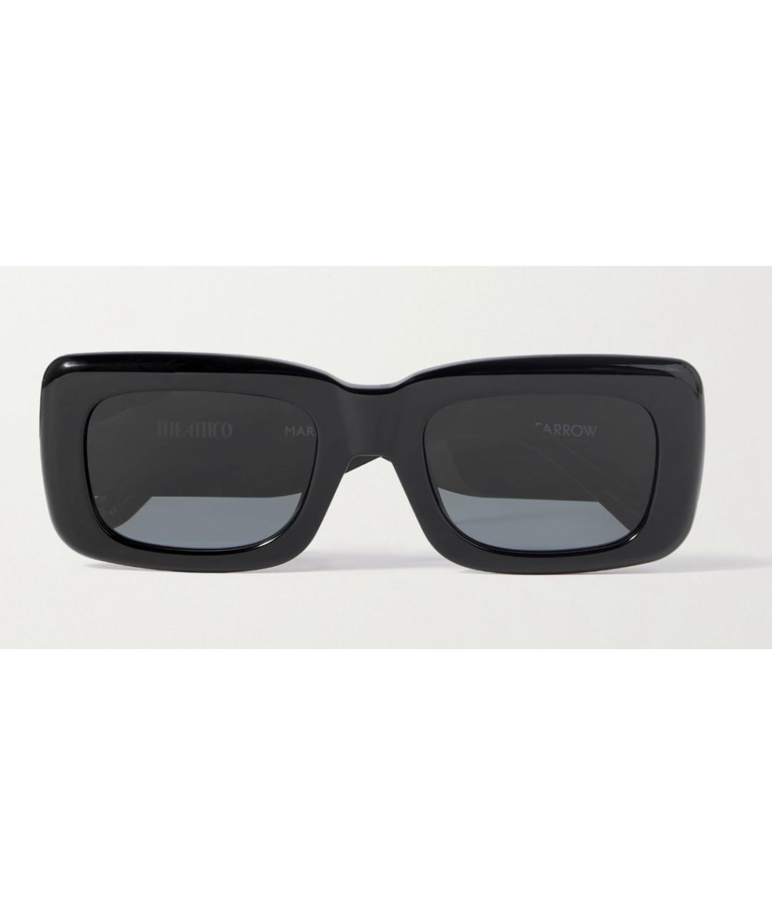 THE ATTICO Черные пластиковые солнцезащитные очки, фото 10