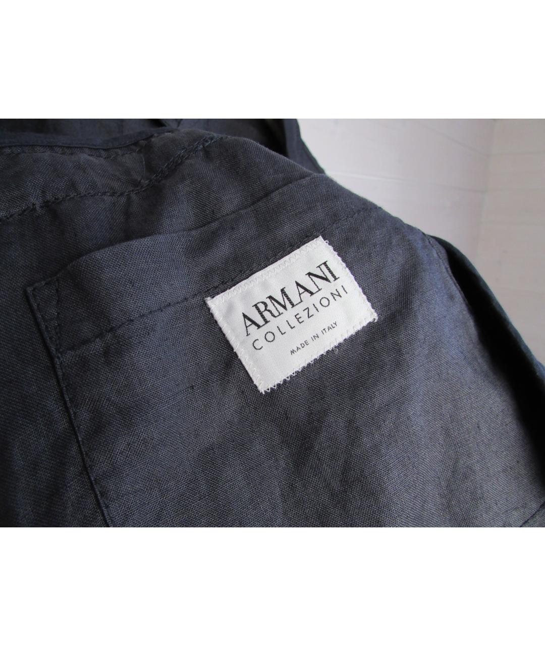 ARMANI COLLEZIONI Серый пиджак, фото 5