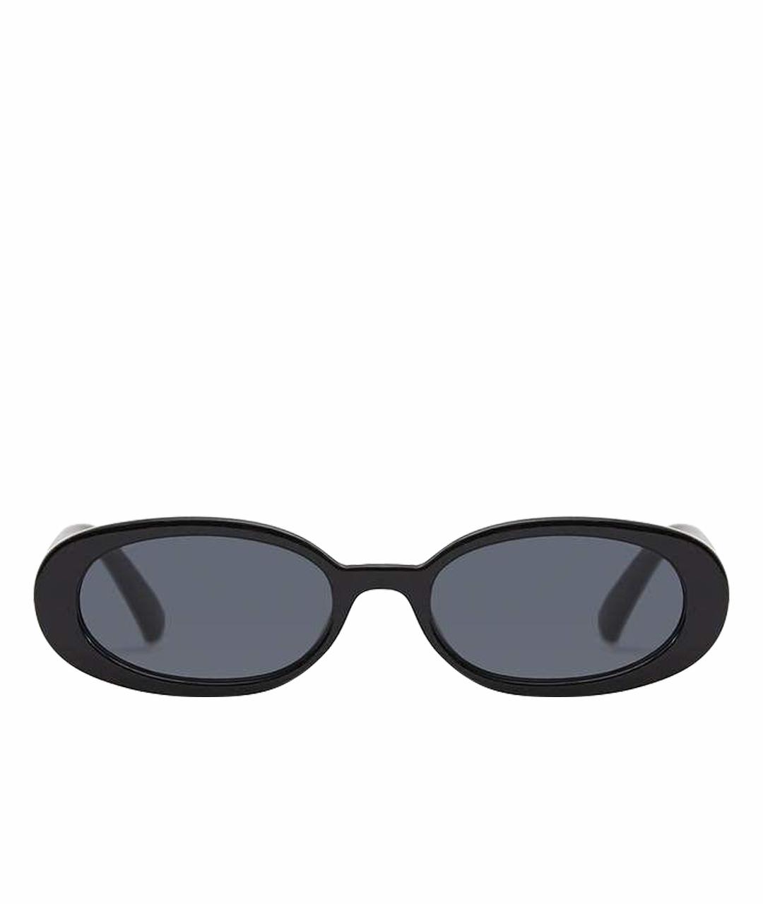 LE SPECS Черные пластиковые солнцезащитные очки, фото 1