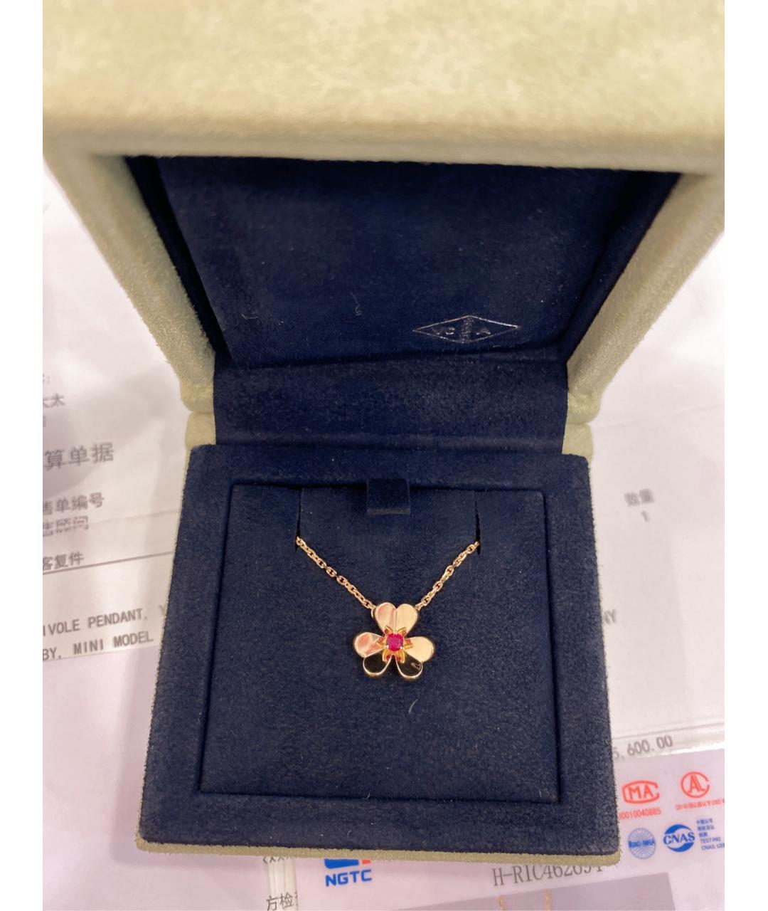 VAN CLEEF & ARPELS Золотая подвеска из желтого золота, фото 2