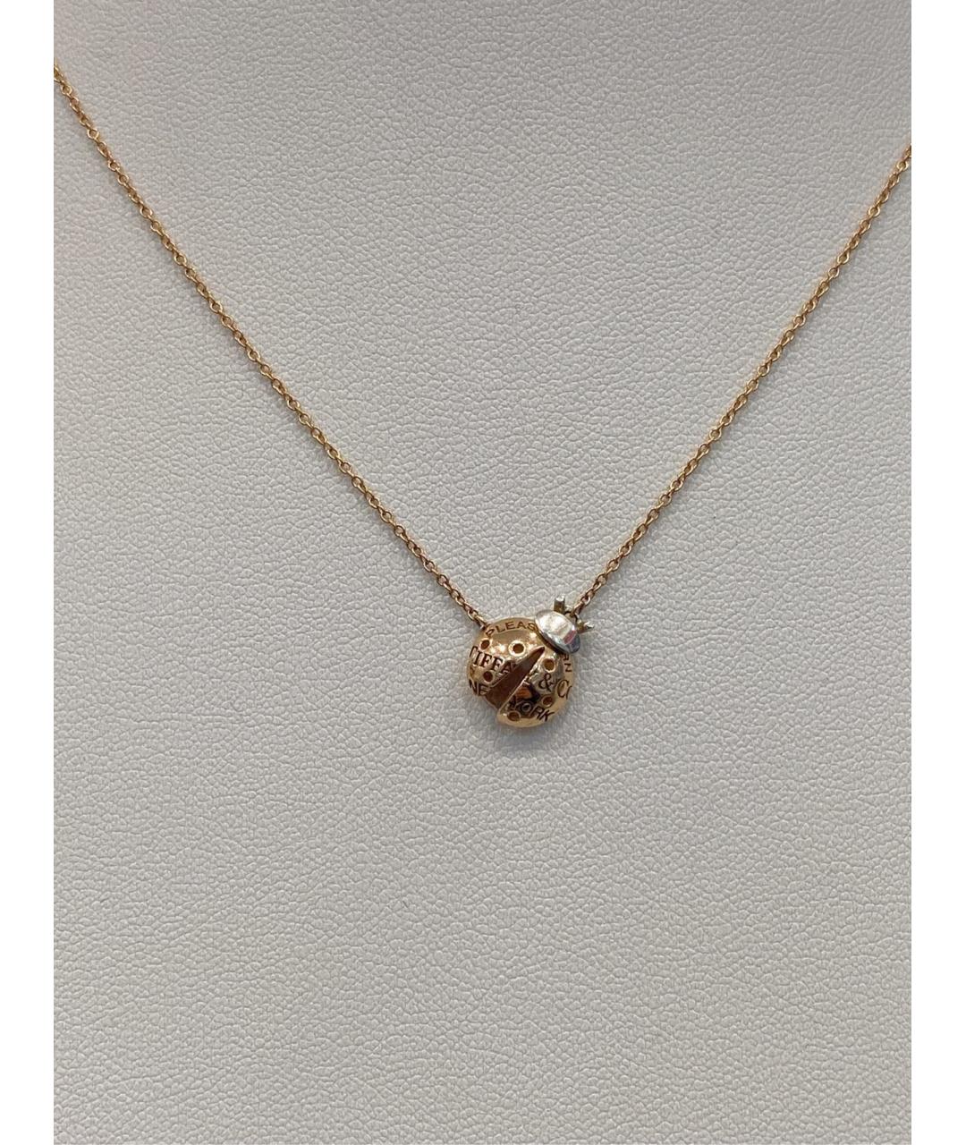 TIFFANY&CO Золотая подвеска из розового золота, фото 3