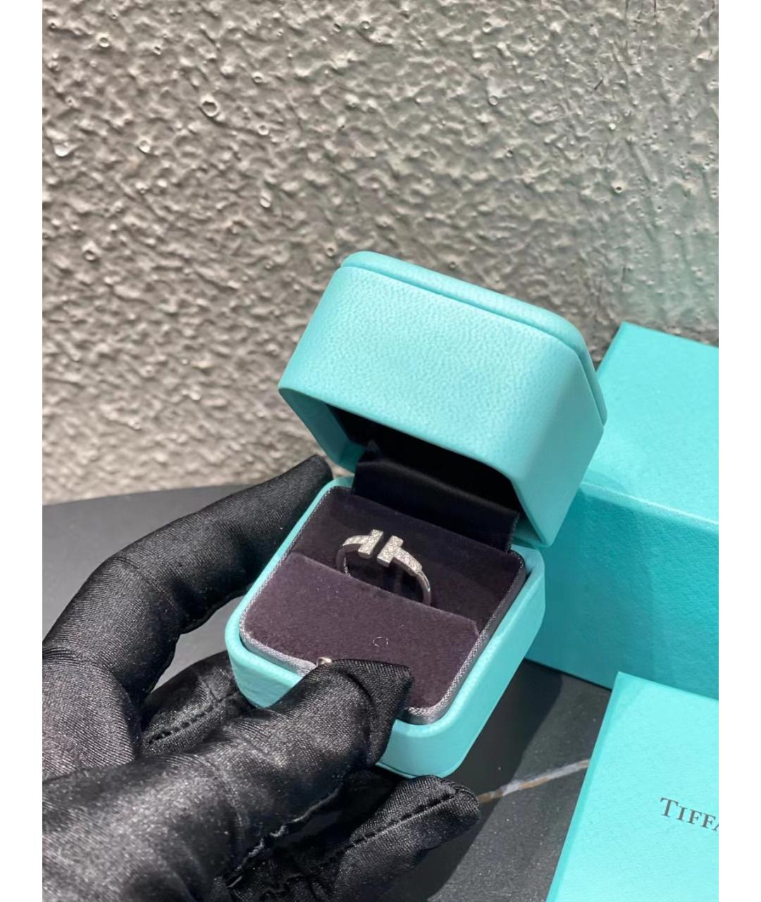 TIFFANY&CO Серебряное кольцо из белого золота, фото 6