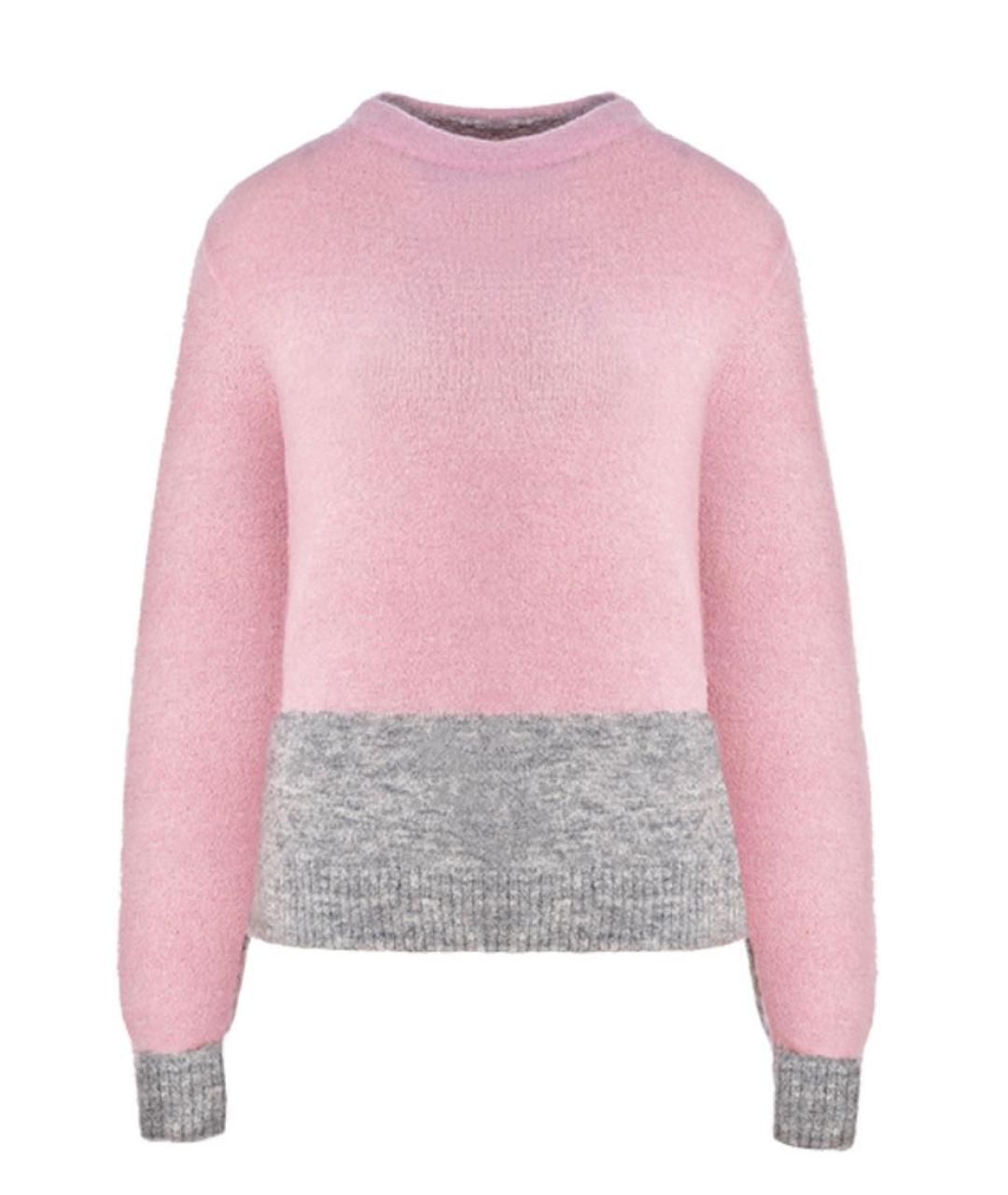 BOGNER Розовый шерстяной джемпер / свитер, фото 2