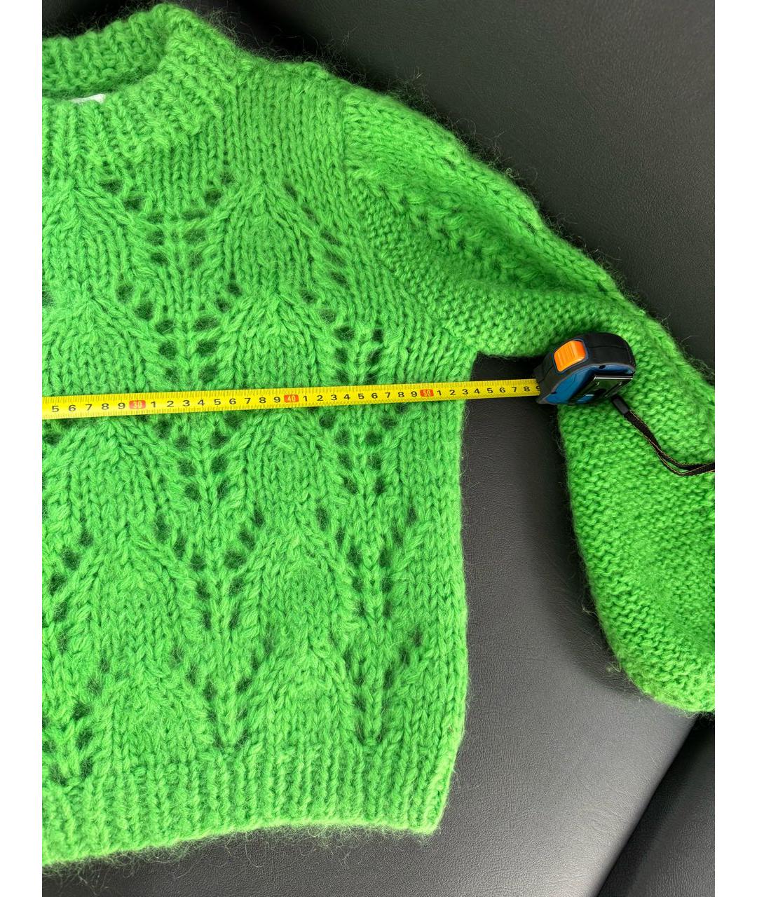 GANNI Зеленый джемпер / свитер, фото 3