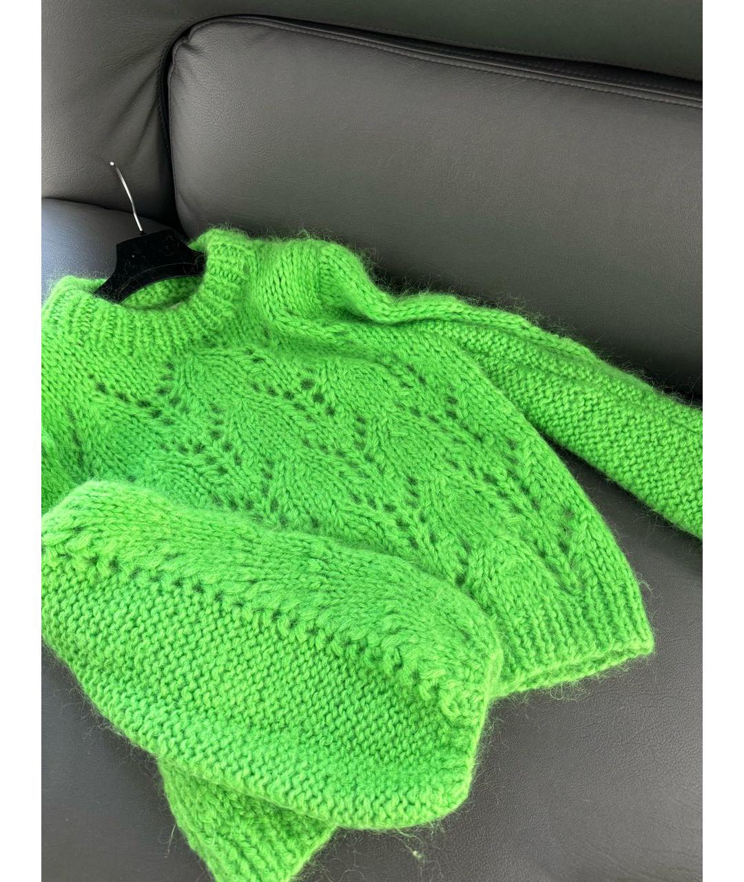 GANNI Зеленый джемпер / свитер, фото 7