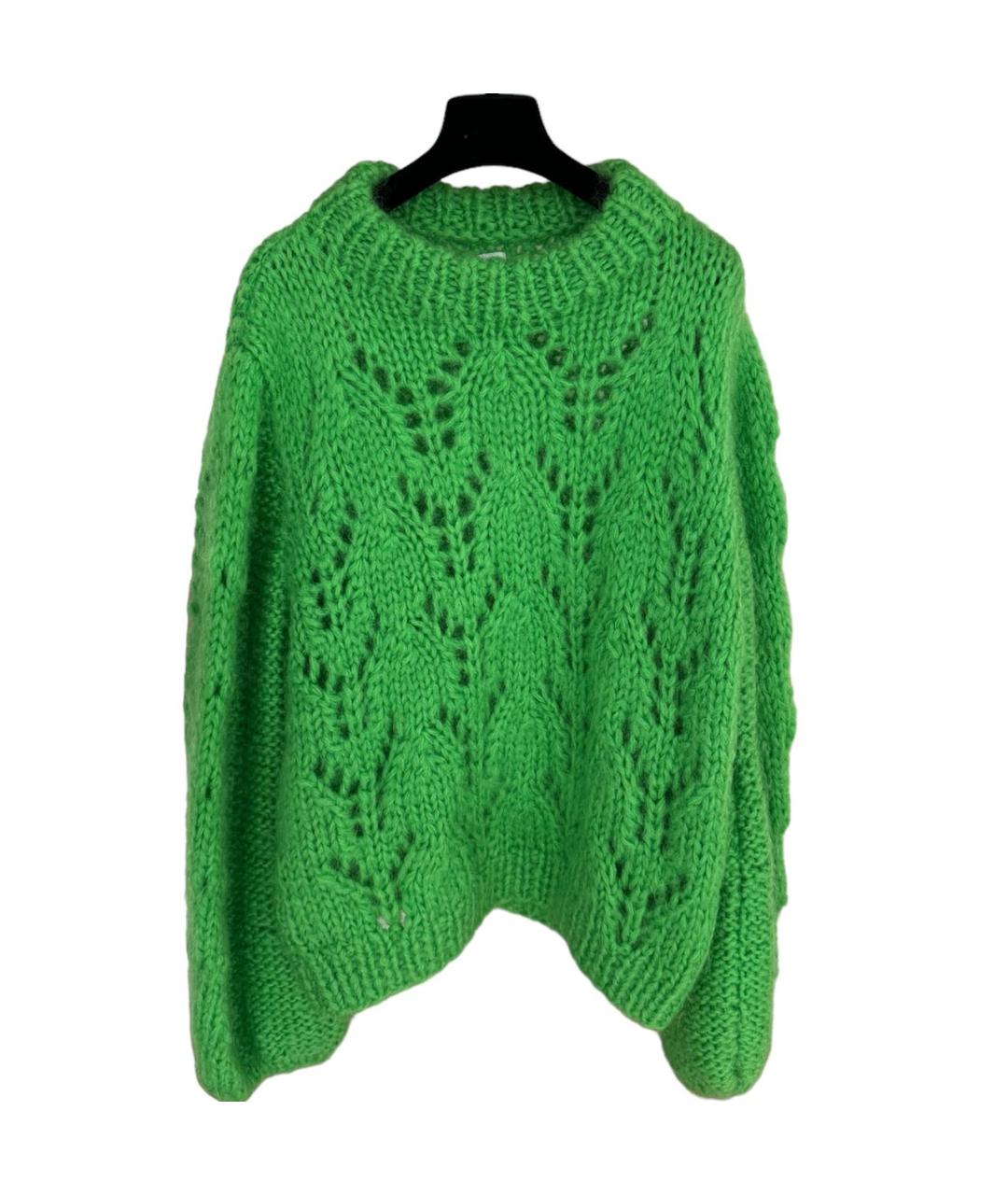 GANNI Зеленый джемпер / свитер, фото 8