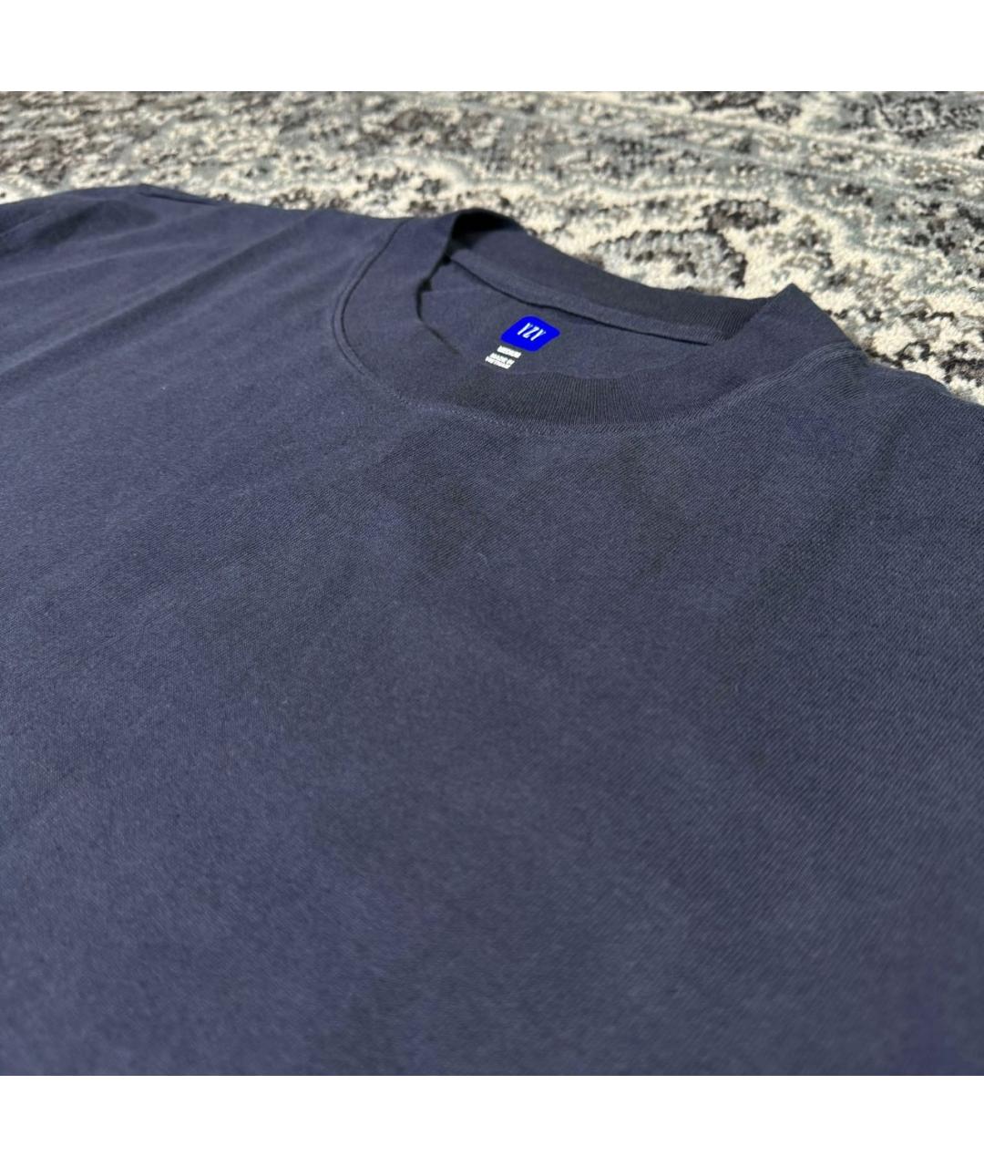 YEEZY Темно-синяя футболка, фото 2