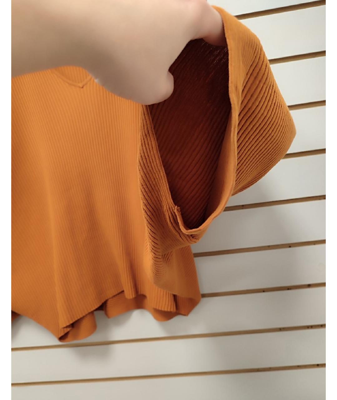 COS Оранжевый хлопковый джемпер / свитер, фото 5