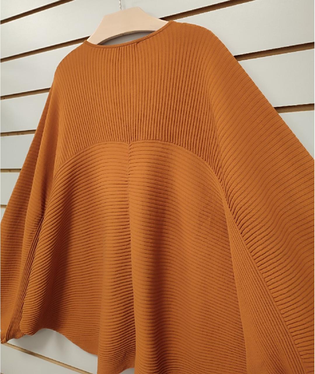 COS Оранжевый хлопковый джемпер / свитер, фото 6