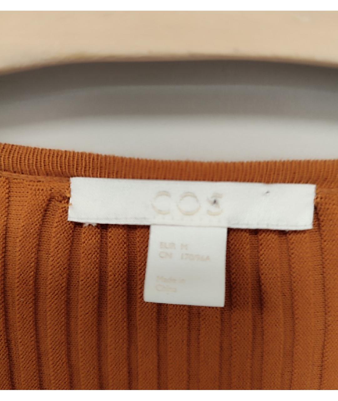 COS Оранжевый хлопковый джемпер / свитер, фото 3