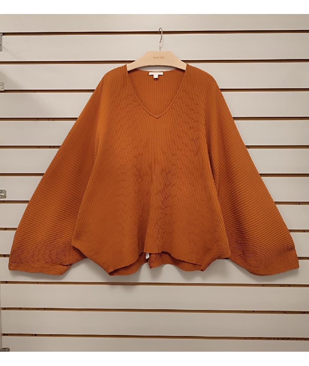 COS Оранжевый хлопковый джемпер / свитер, фото 9