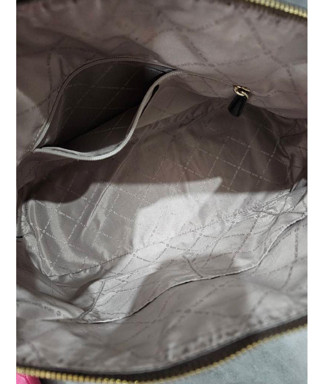 MICHAEL KORS Мульти кожаная сумка с короткими ручками, фото 7