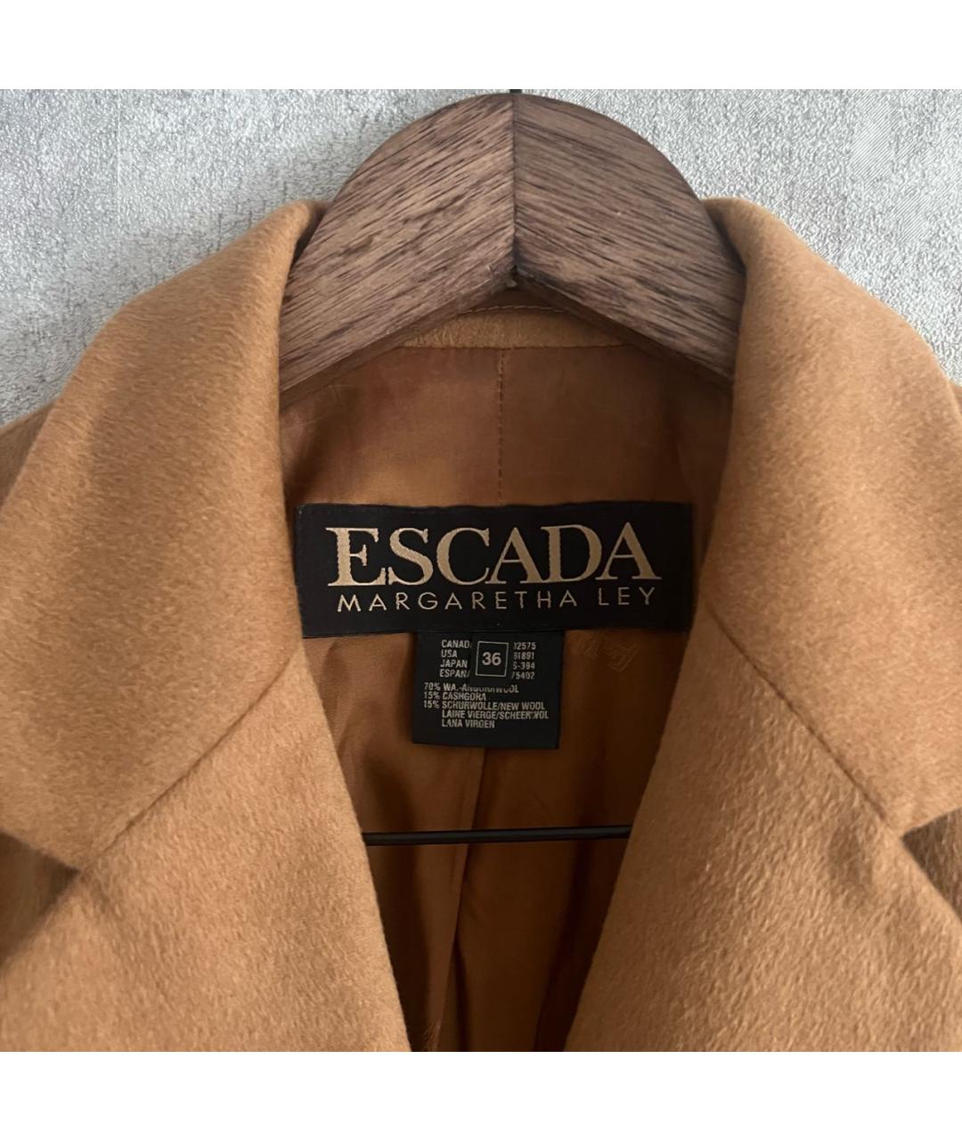 ESCADA Коричневый жакет/пиджак, фото 3