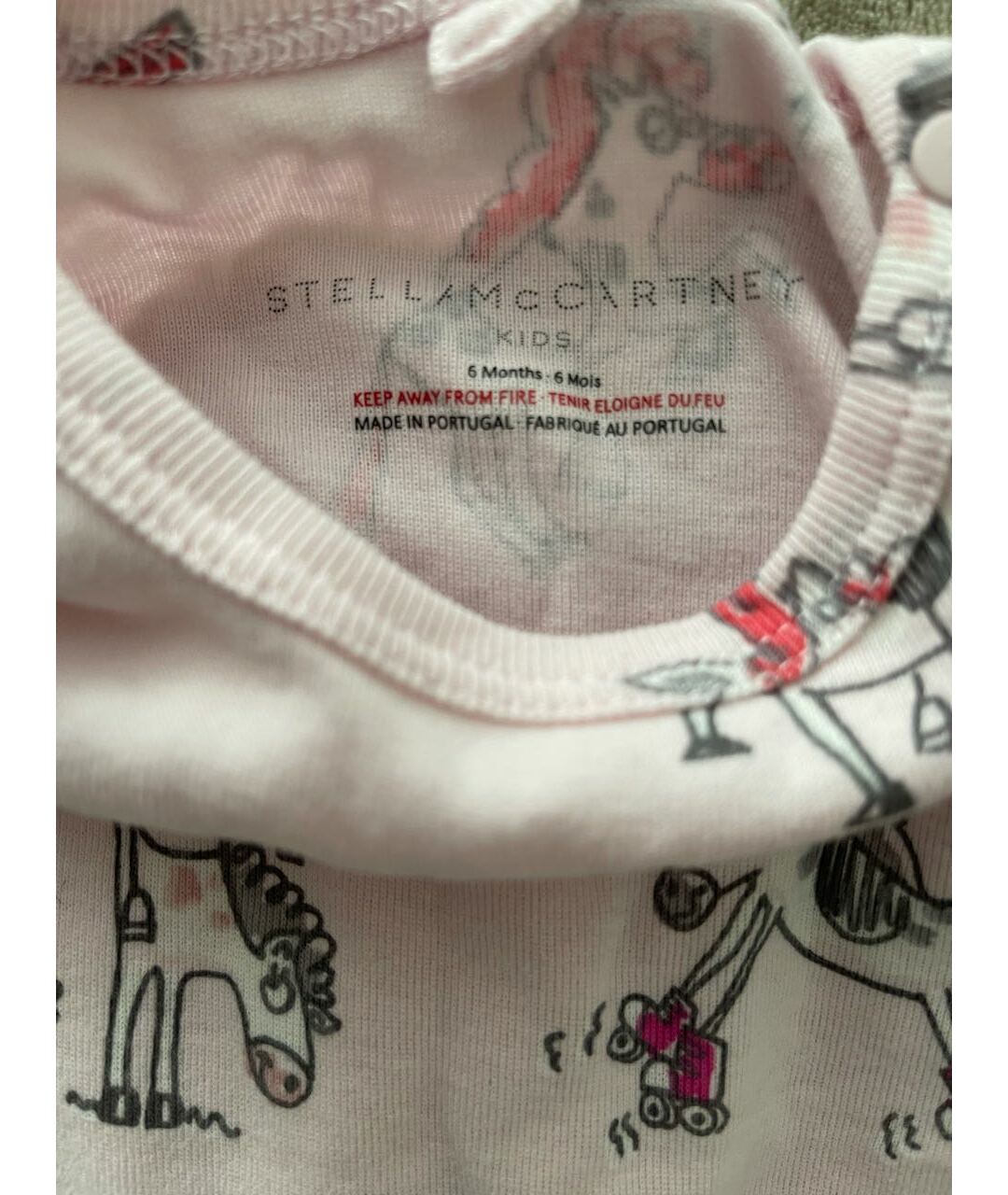 STELLA MCCARTNEY Розовый хлопковый комбинезон, фото 5