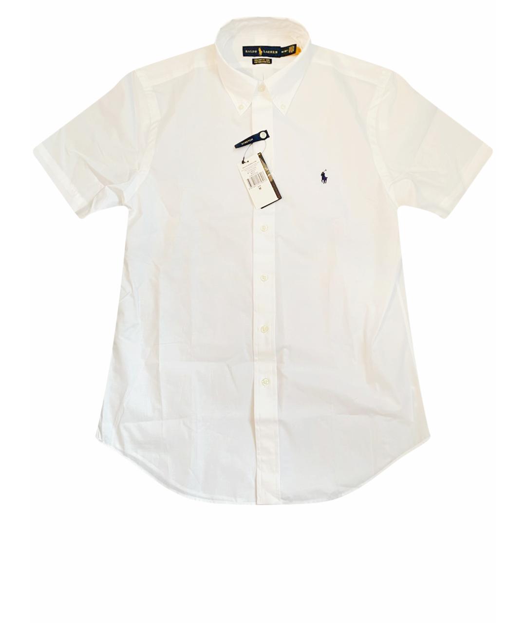 POLO RALPH LAUREN Белая хлопковая кэжуал рубашка, фото 1