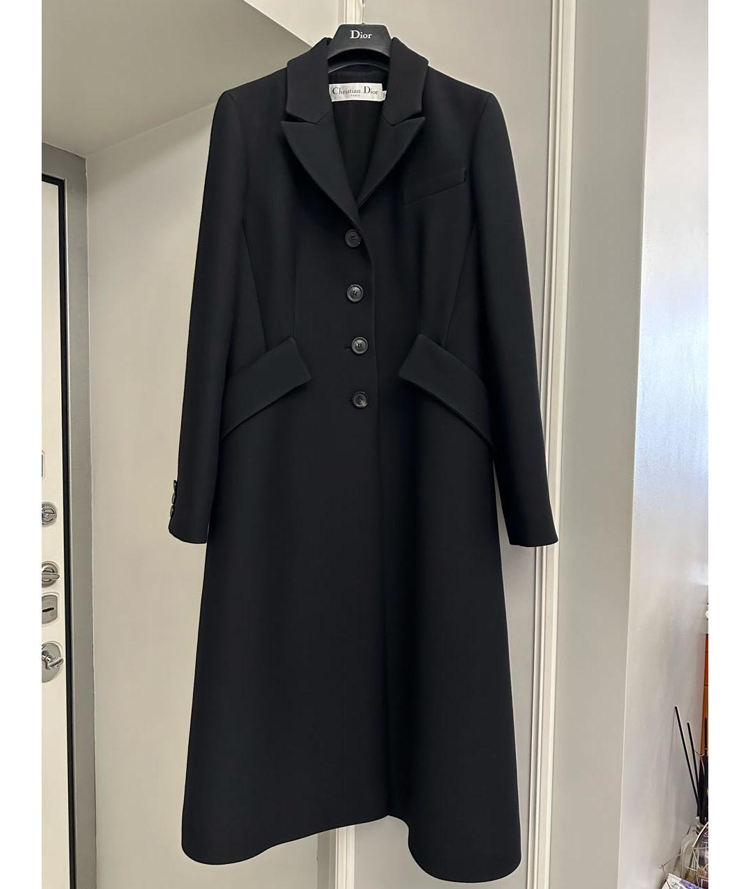 CHRISTIAN DIOR PRE-OWNED Черное пальто, фото 6