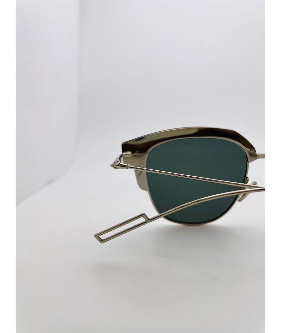 CHRISTIAN DIOR PRE-OWNED Металлические солнцезащитные очки, фото 7