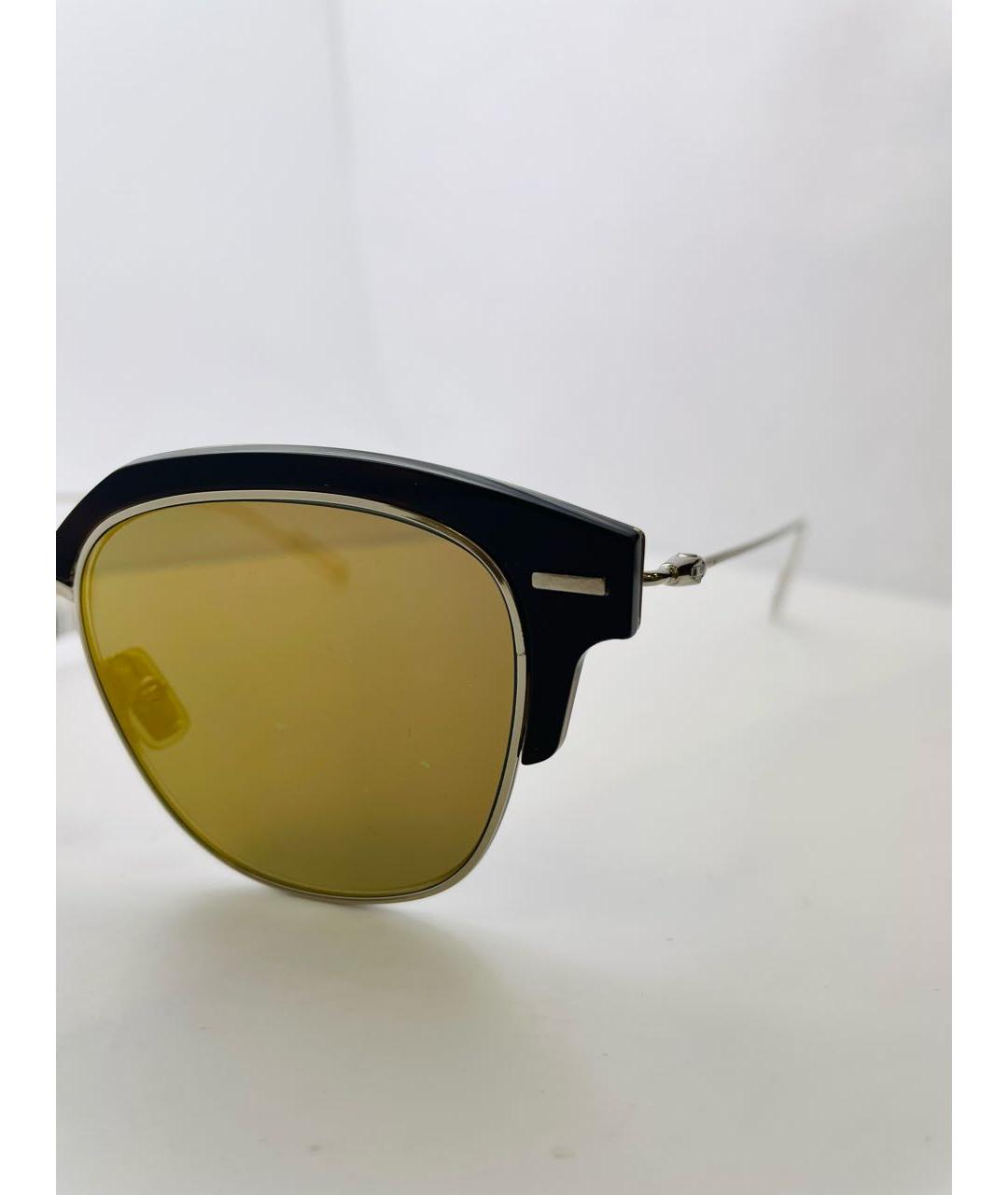 CHRISTIAN DIOR PRE-OWNED Металлические солнцезащитные очки, фото 4