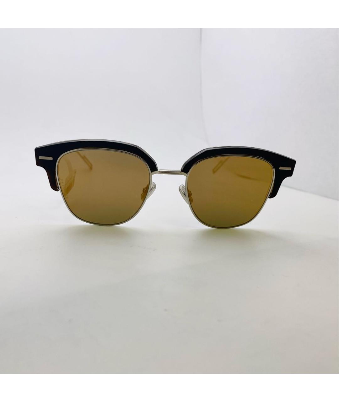 CHRISTIAN DIOR PRE-OWNED Металлические солнцезащитные очки, фото 9