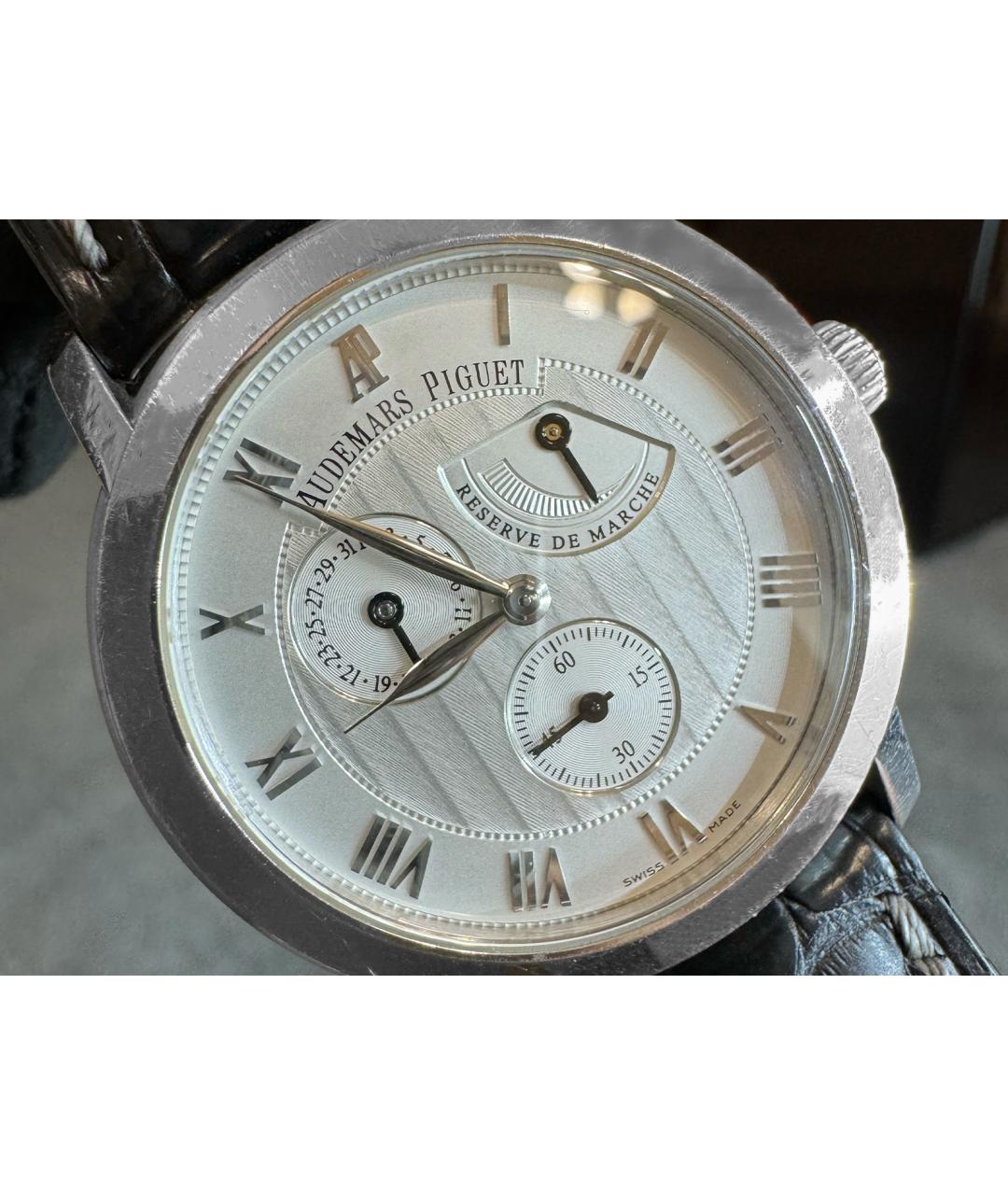 Audemars Piguet Серебряные часы из белого золота, фото 5