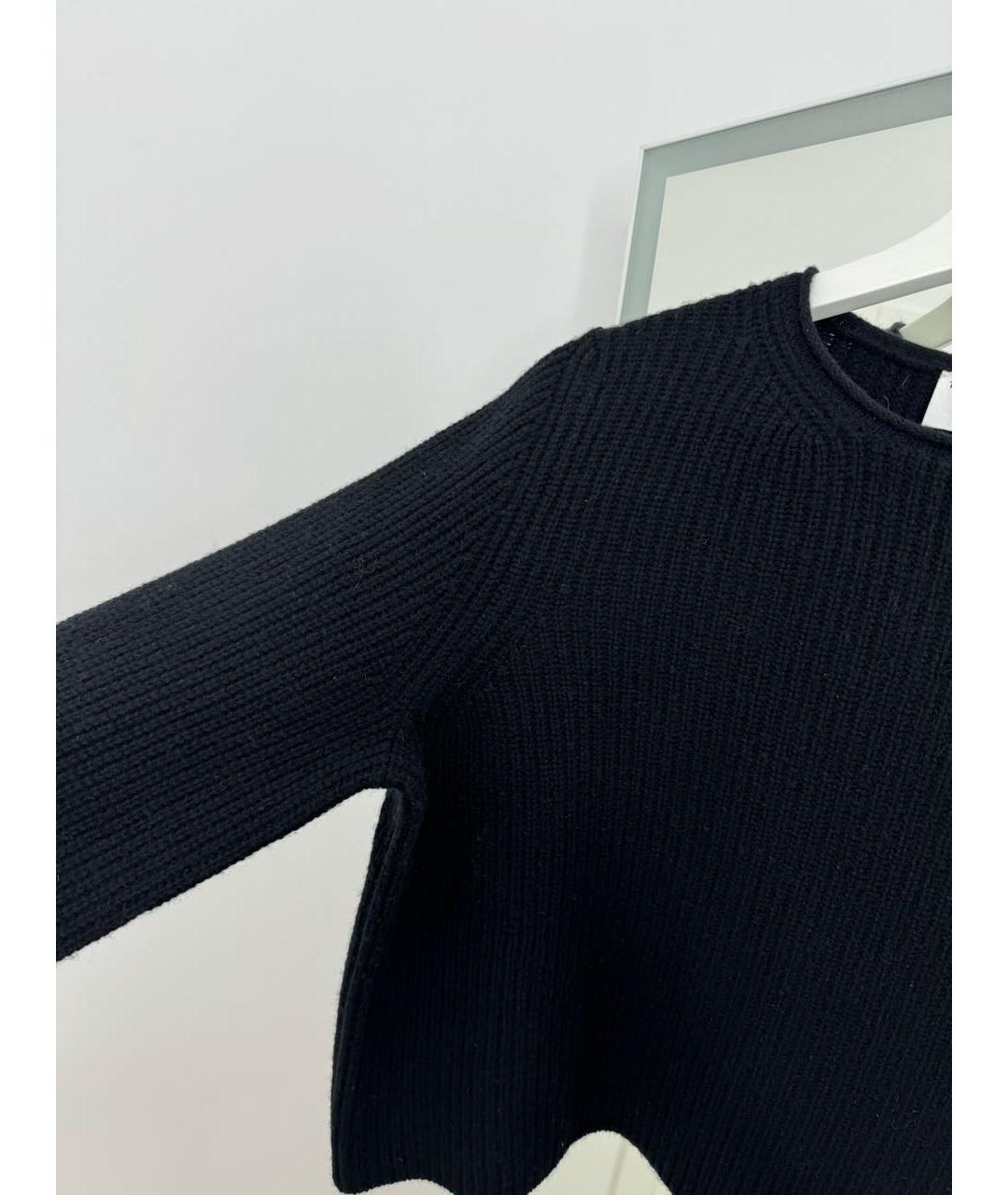 THREE GRACES Черный шерстяной джемпер / свитер, фото 5