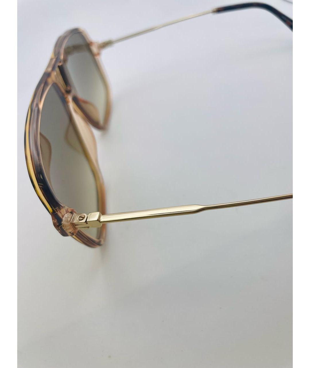 GIVENCHY Коричневые металлические солнцезащитные очки, фото 7