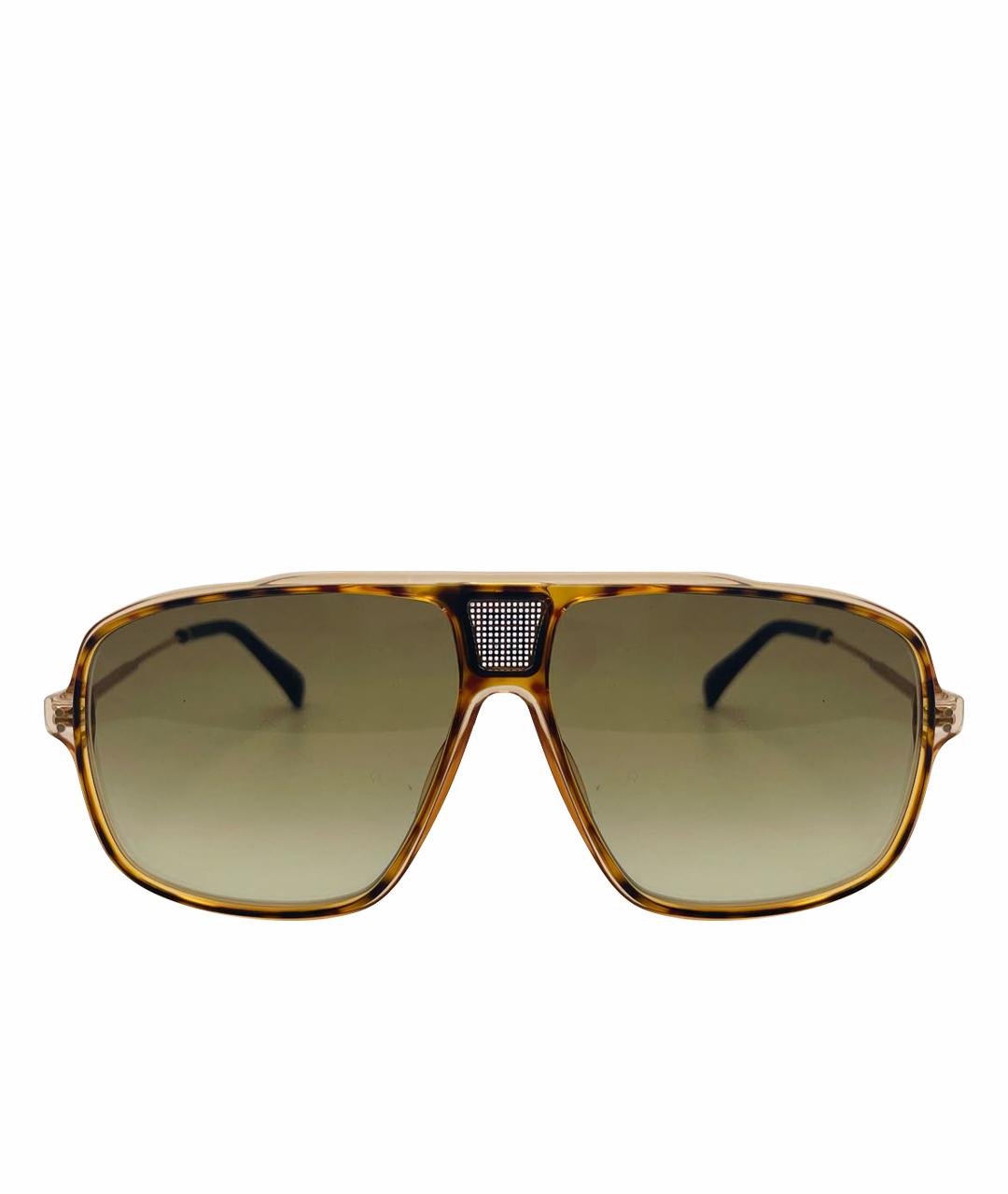 GIVENCHY Коричневые металлические солнцезащитные очки, фото 1