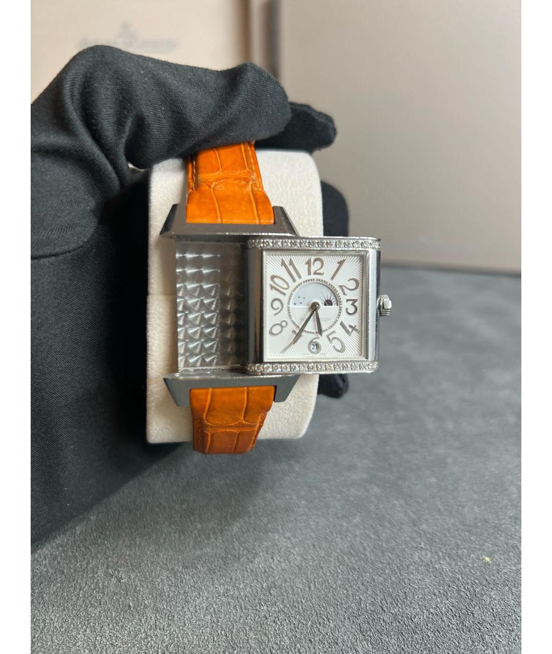 Jaeger-LeCoultre Reverso Серебряные металлические часы, фото 3