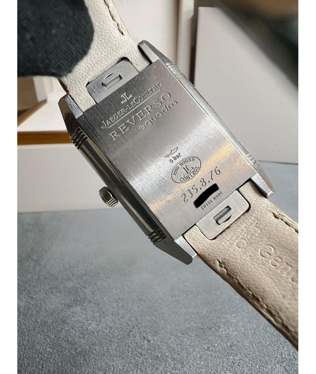 Jaeger-LeCoultre Reverso Серебряные металлические часы, фото 6