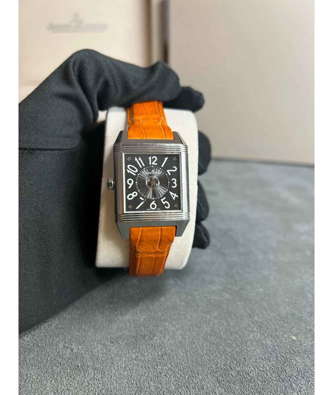 Jaeger-LeCoultre Reverso Серебряные металлические часы, фото 4