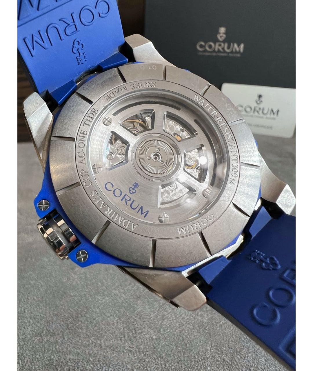 Corum Синие часы, фото 4