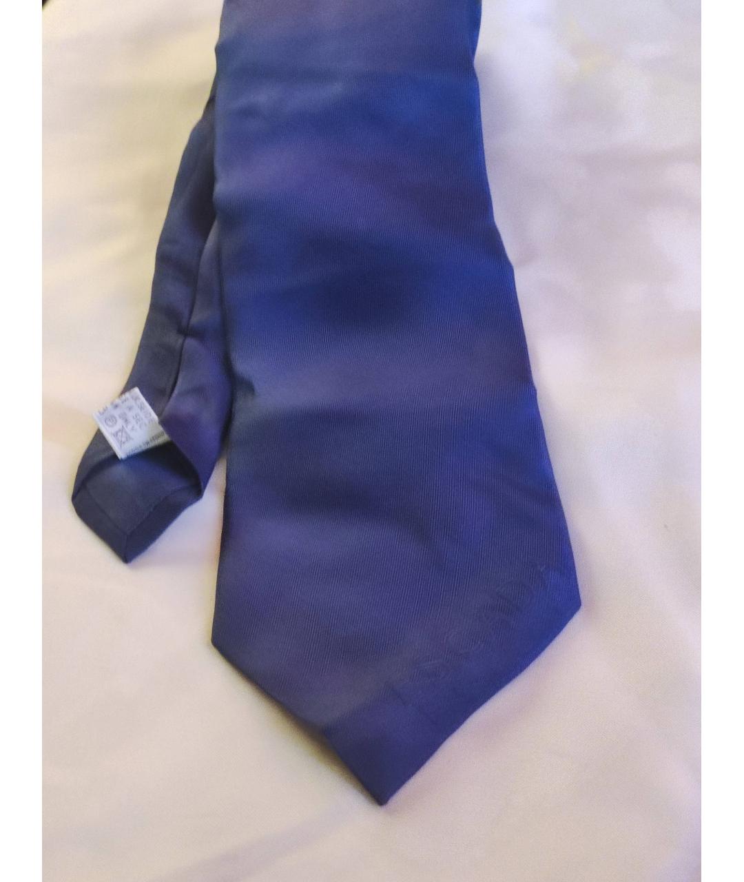 ESCADA Синий шелковый галстук, фото 2