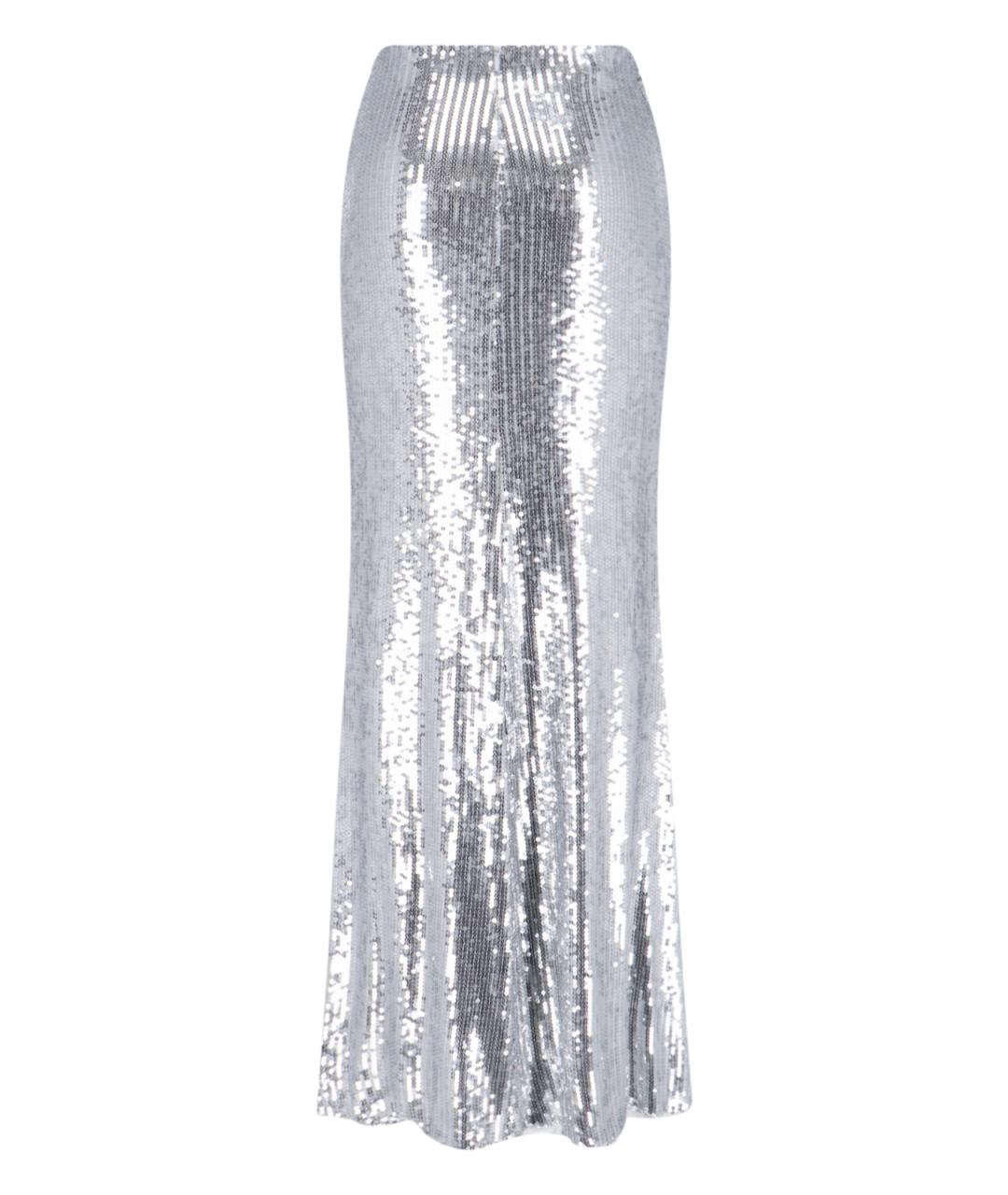 GIUSEPPE DI MORABITO Серебряная юбка макси, фото 2