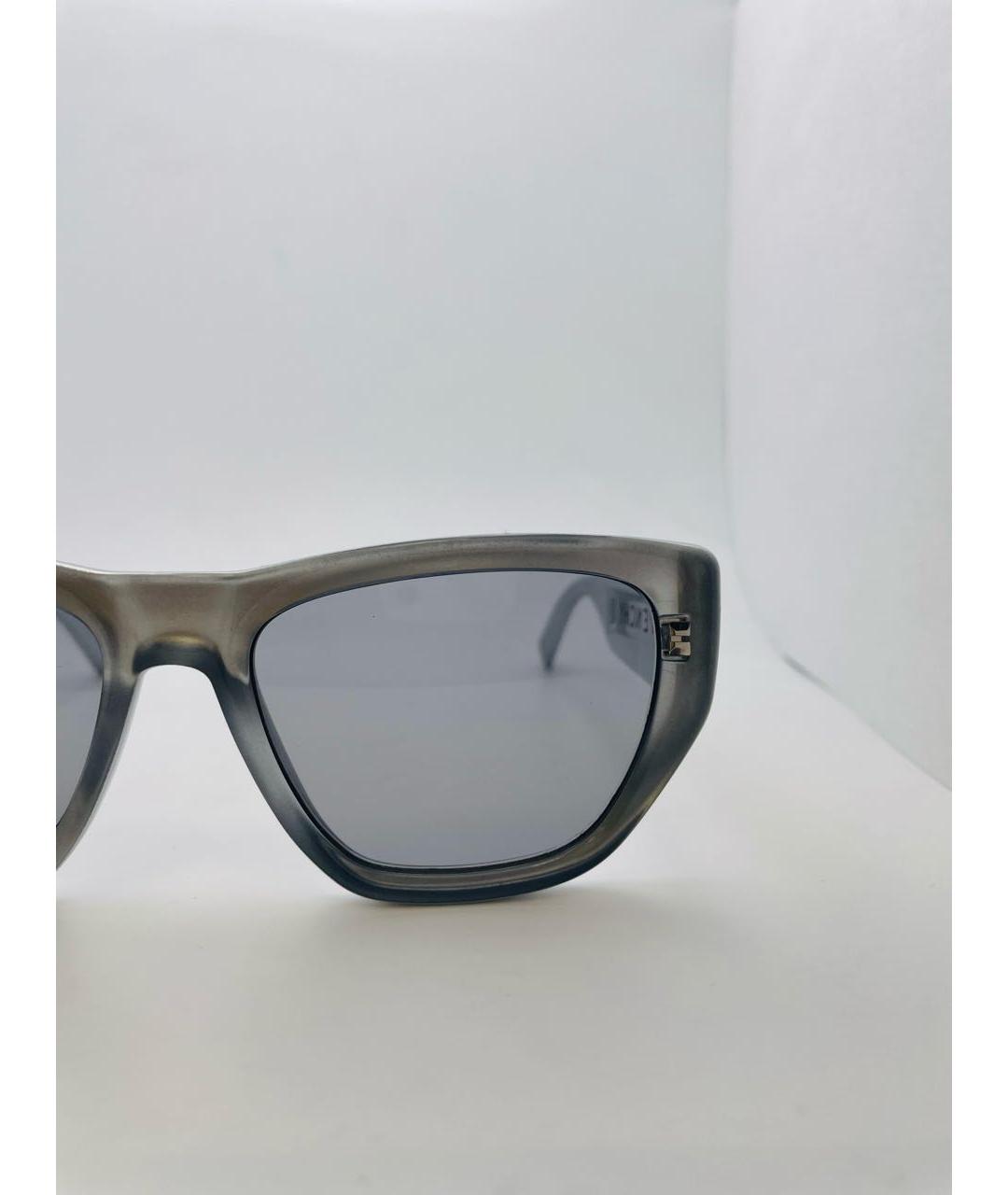 GIVENCHY Серые пластиковые солнцезащитные очки, фото 7