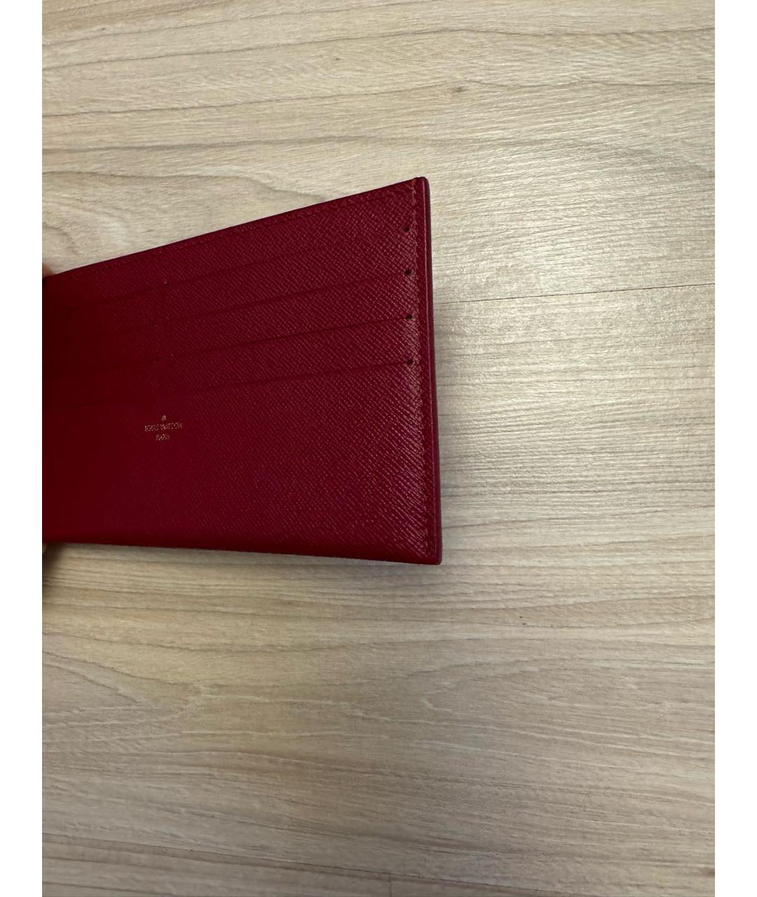 LOUIS VUITTON PRE-OWNED Кожаный кардхолдер, фото 6