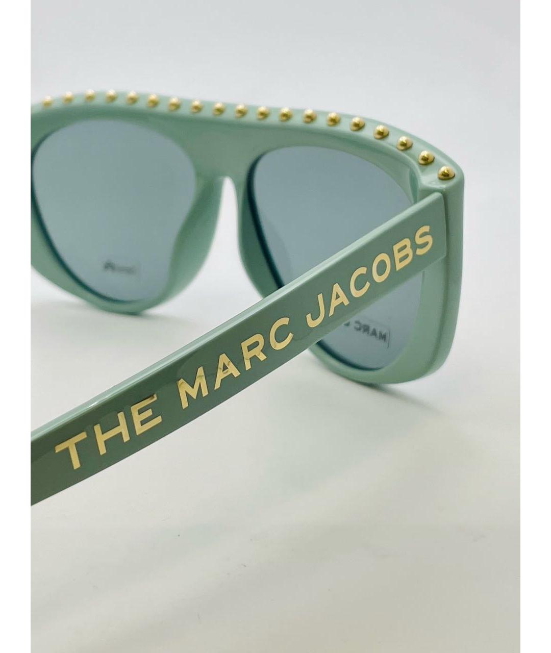 MARC JACOBS Бирюзовые пластиковые солнцезащитные очки, фото 6