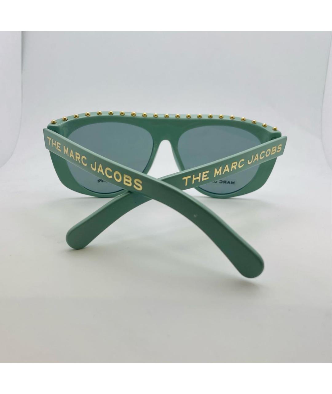 MARC JACOBS Бирюзовые пластиковые солнцезащитные очки, фото 2